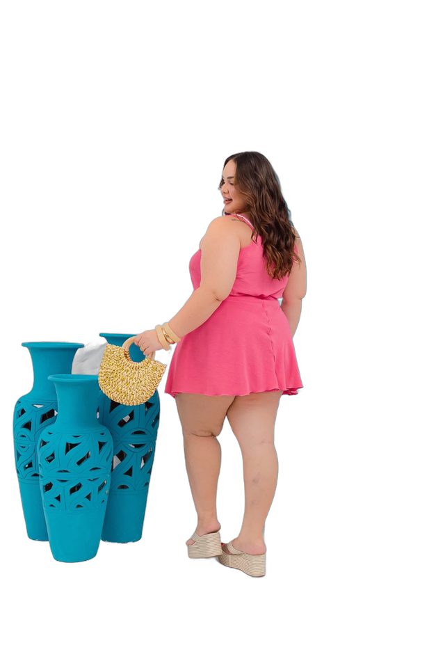 Conjunto Duna Forrado Tam. 48/52 Rosa - Imagem 2