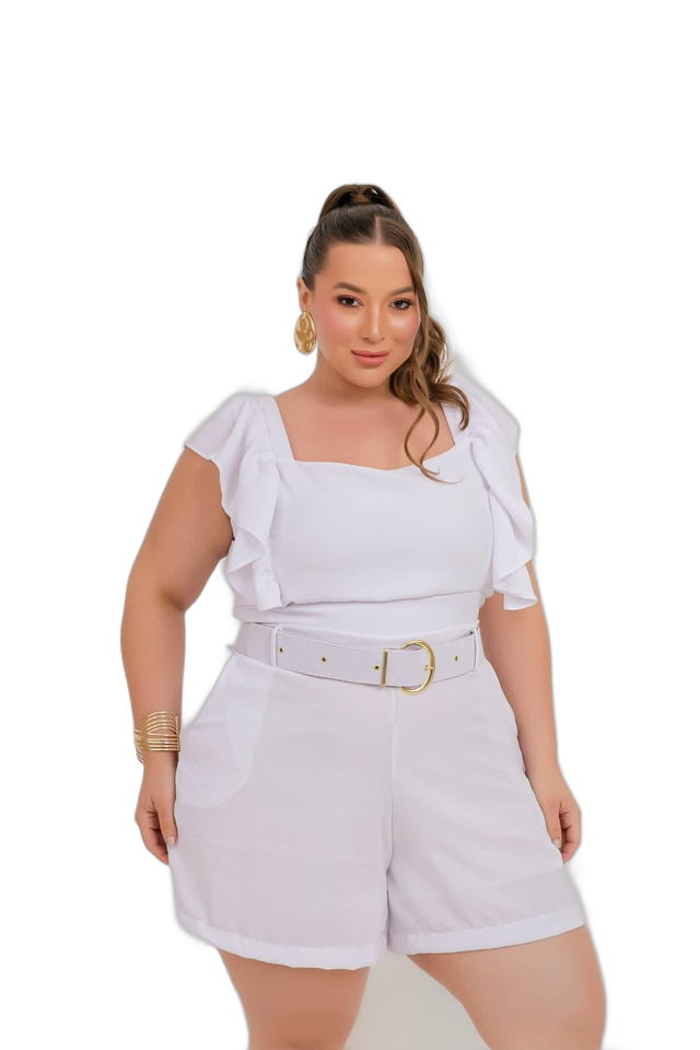 Conjunto Duna Forrado Tam. 48/50 Branco