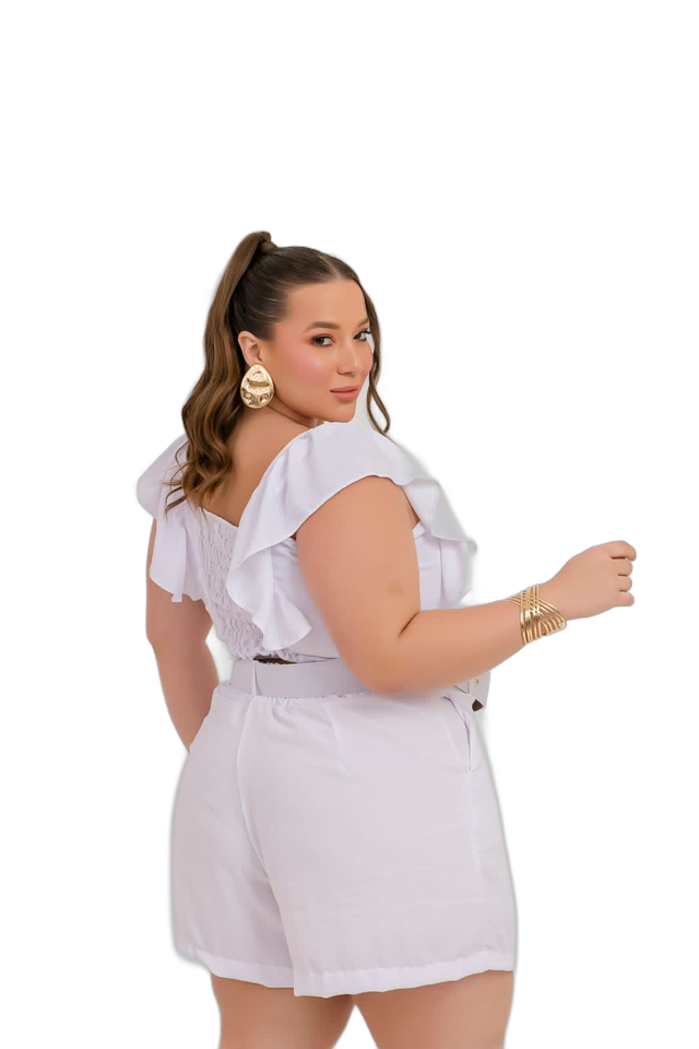 Conjunto Duna Forrado Tam. 48/50 Branco - Imagem 2